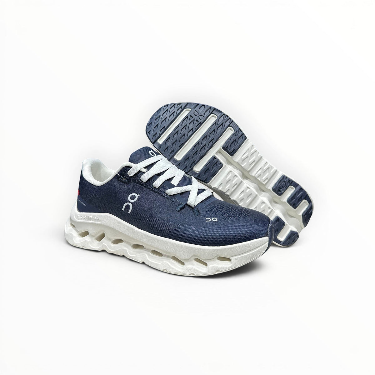 On Cloudtilt women's walking shoes in Dark Blue/White, product view 2