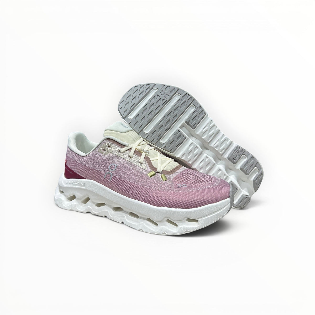 On Cloudtilt women's walking shoes in White/Red, product view 2