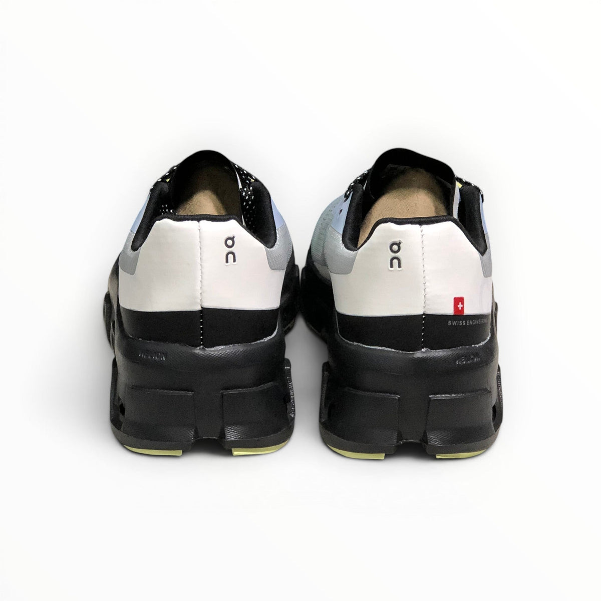On Cloudmonster men's shoe in Fossil/Magnet - product view 6