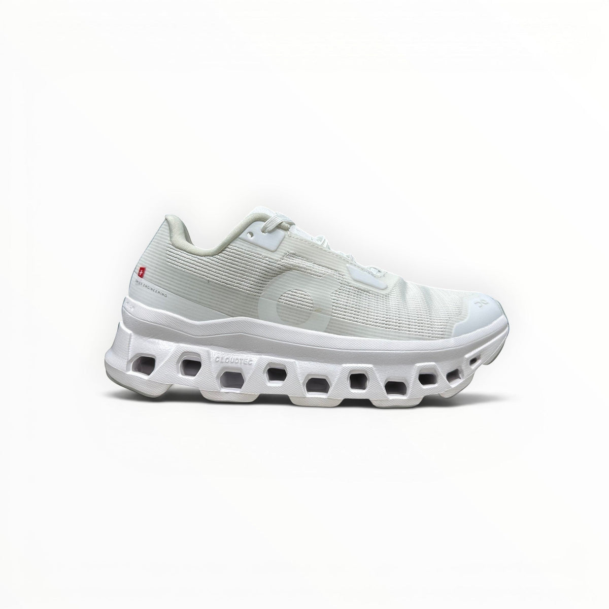 On Cloudmonster Void women's shoe in White/White - product view 5