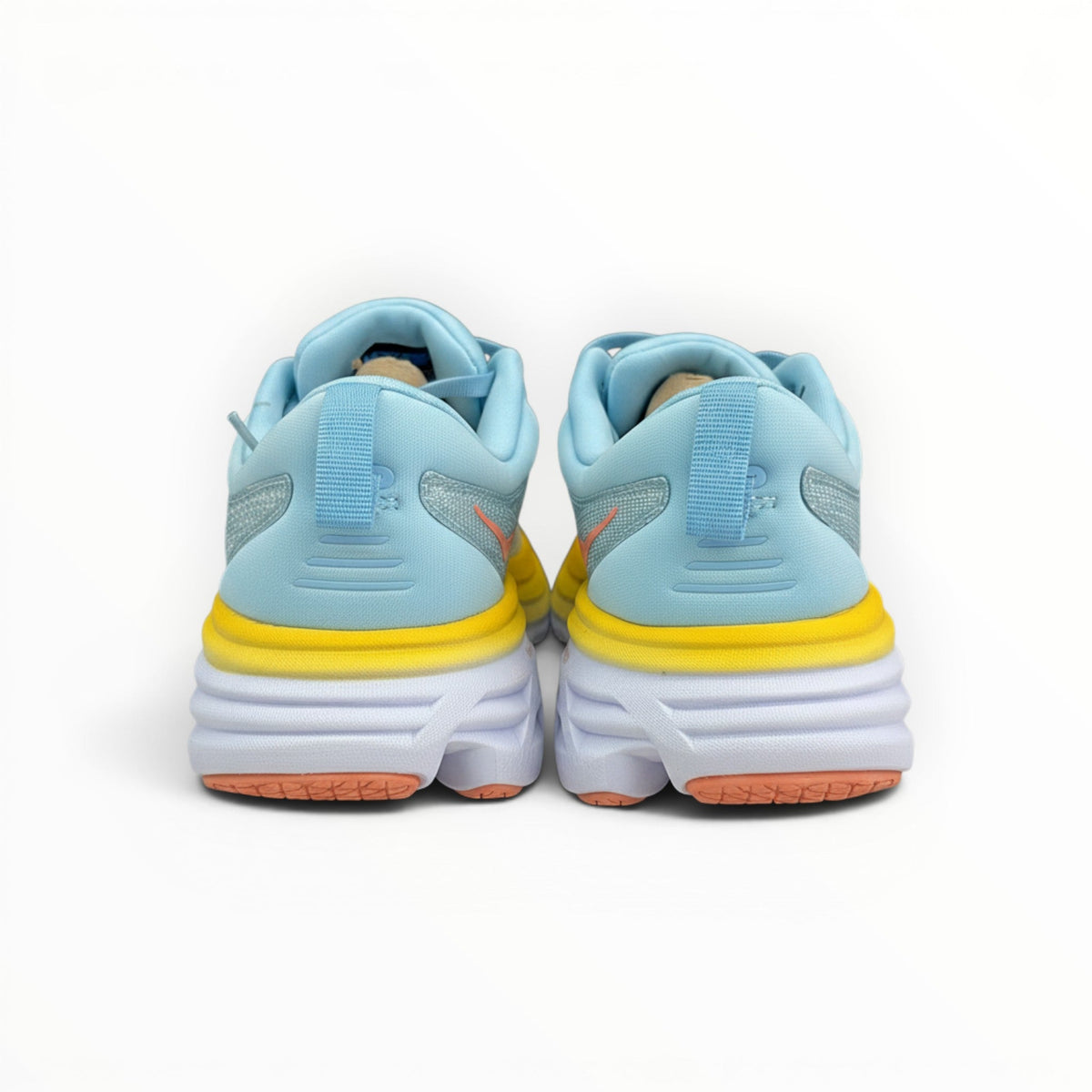 Hoka Bondi 8 men's running shoe in Summer Song/Country Air, top view