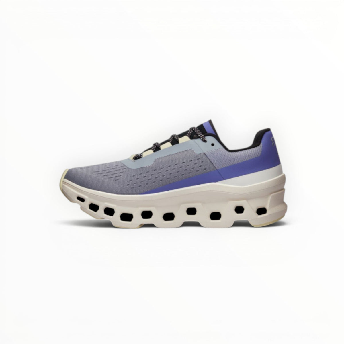 On Cloudmonster women's shoe in Frost/Wash - product view 2