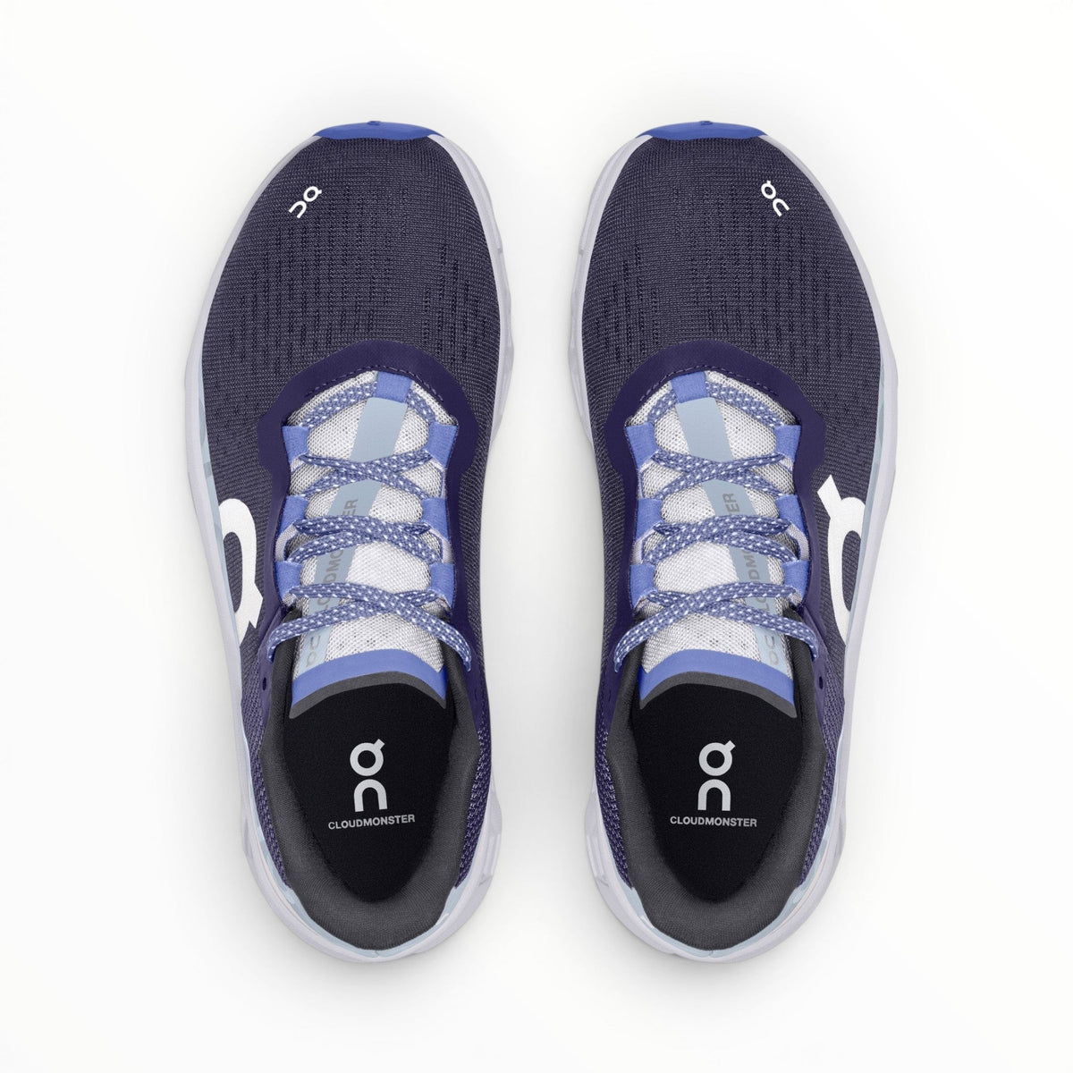 On Cloudmonster women's shoe in Acai/Lavender - product view 3