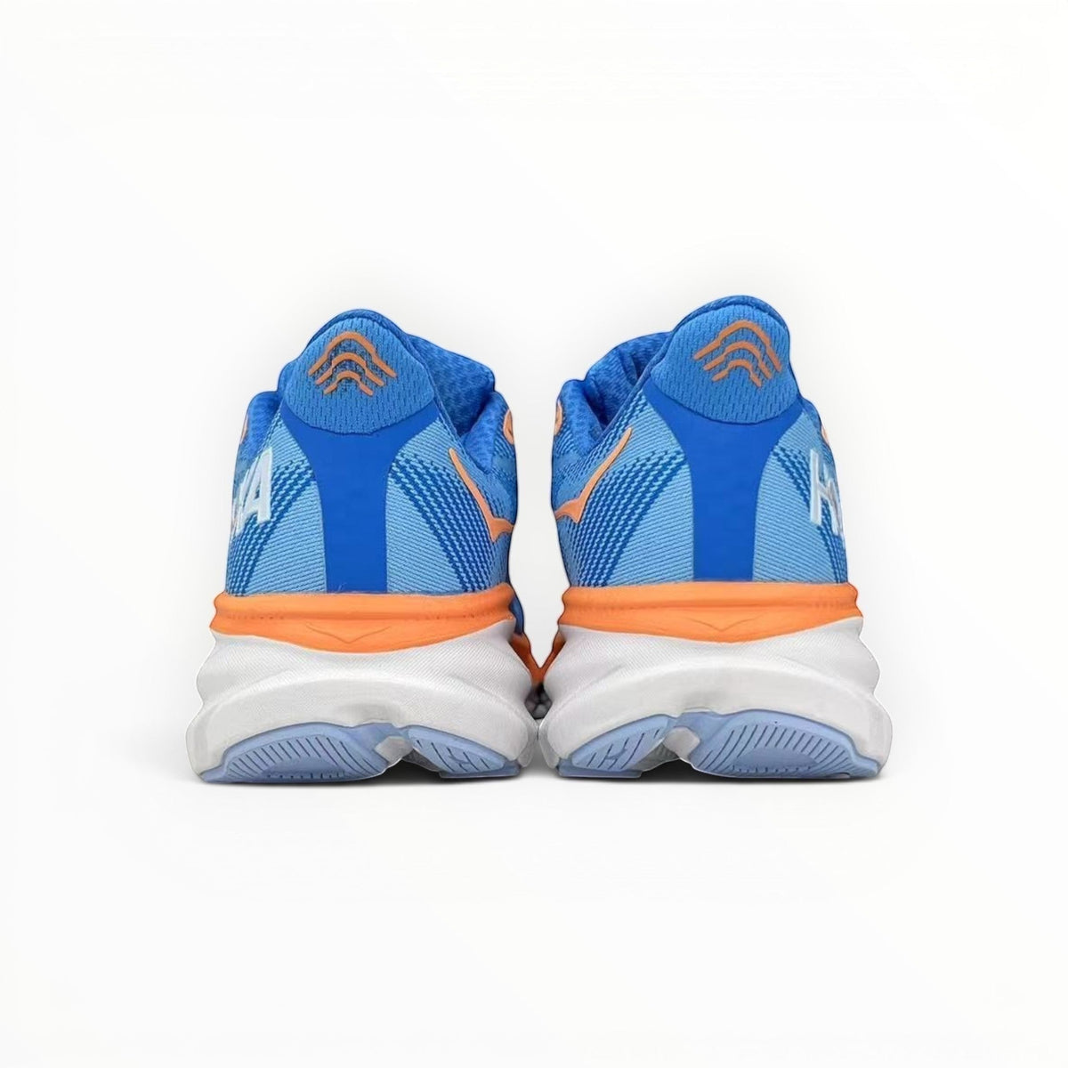 Hoka Clifton 9 men's running shoes in Coastal Sky/All Aboard – product view 5