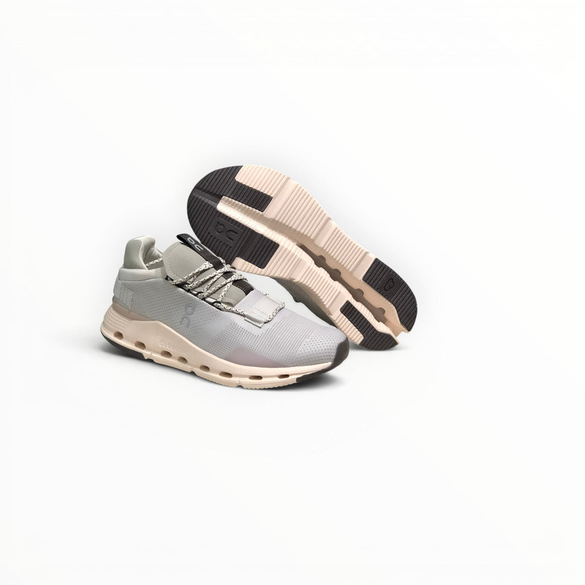 On Cloudnova Women's Pearl/Shell lifestyle shoe – image 4