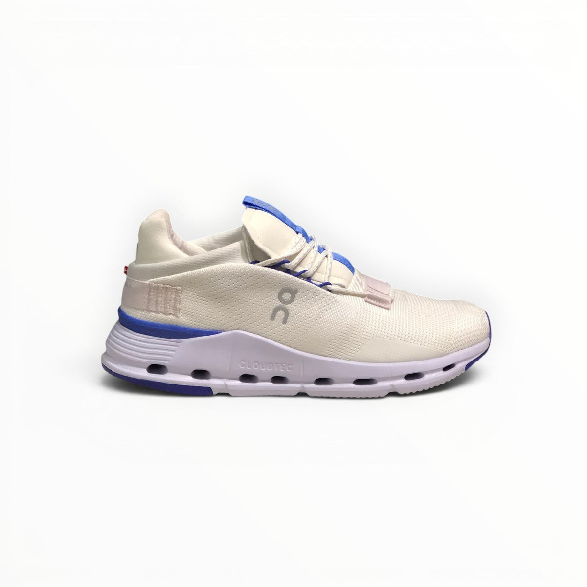 On Cloudnova Men's Undyed-White/Ultramarine lifestyle shoe – image 1