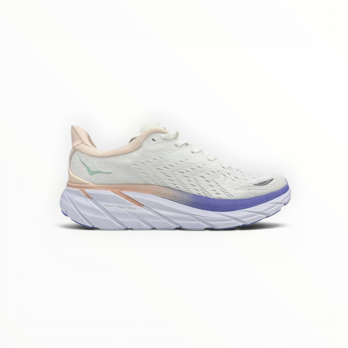 Hoka Clifton 8 women's shoe in Lilac Marble/Elderberry – product view 2