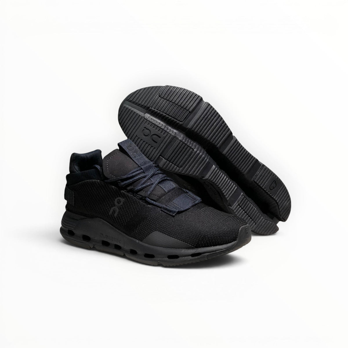 On Cloudnova Women's Black/Eclipse lifestyle shoe – image 3