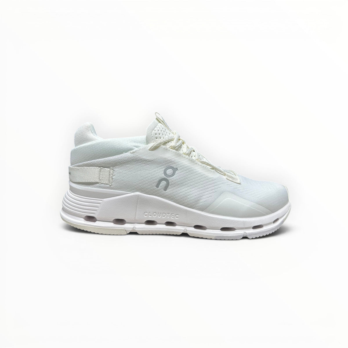 On Cloudnova Men's All White lifestyle shoe – image 1