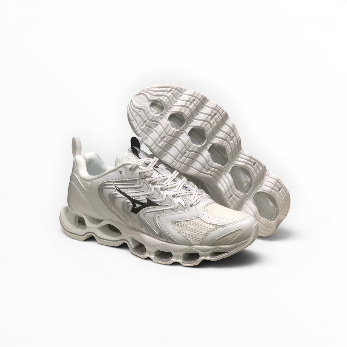 Mizuno Wave Prophecy 14 S men's running shoes in White/Silver