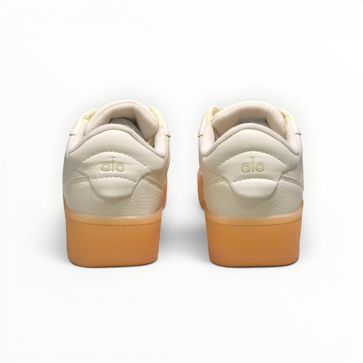 Alo Recovery Mode women's lifestyle sneakers in Natural White/Gum, product view 6