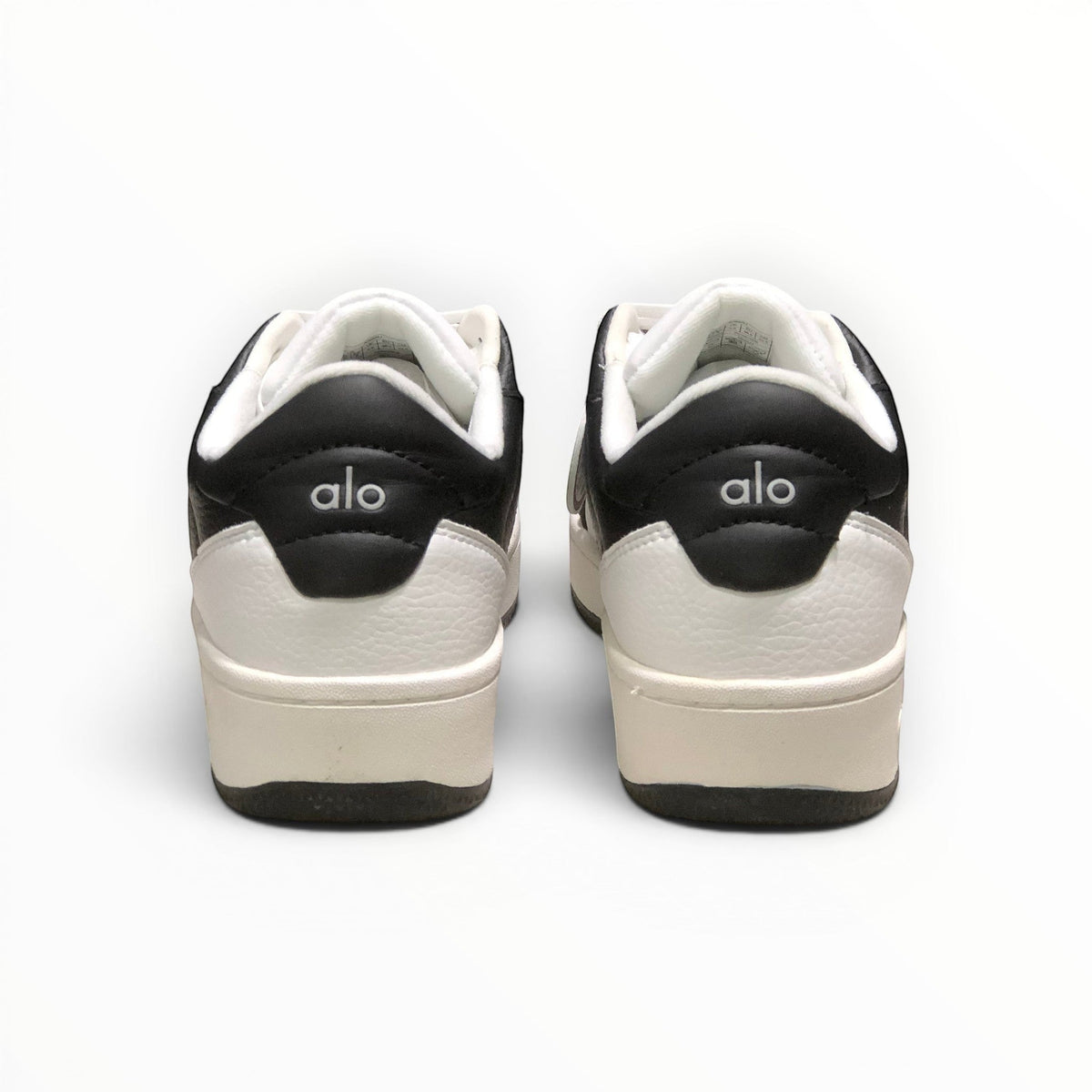 Alo Recovery Mode men's lifestyle sneakers in Black/White, product view 6