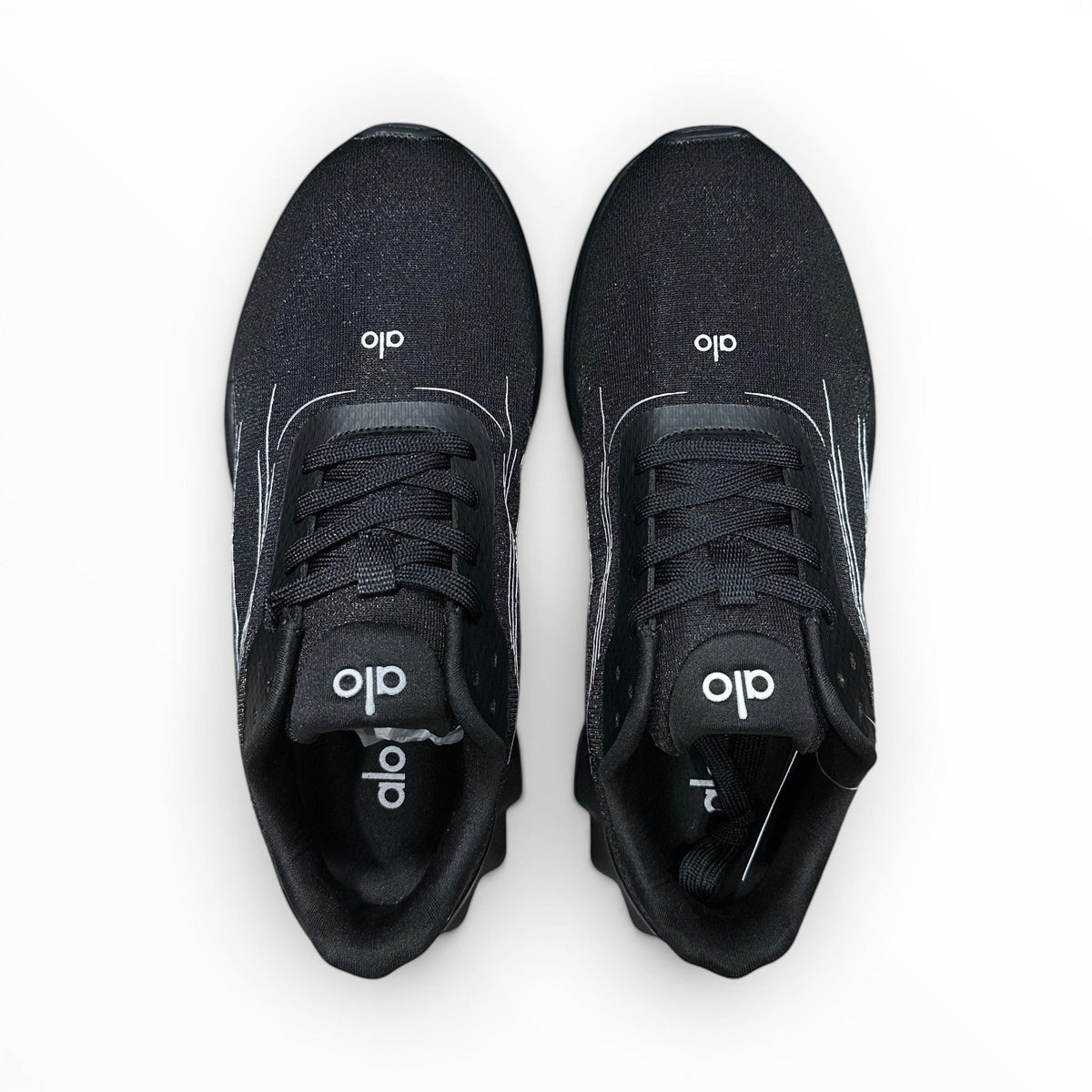 Alo Runner men's performance running shoes in Charcoal/Grey, product view 5