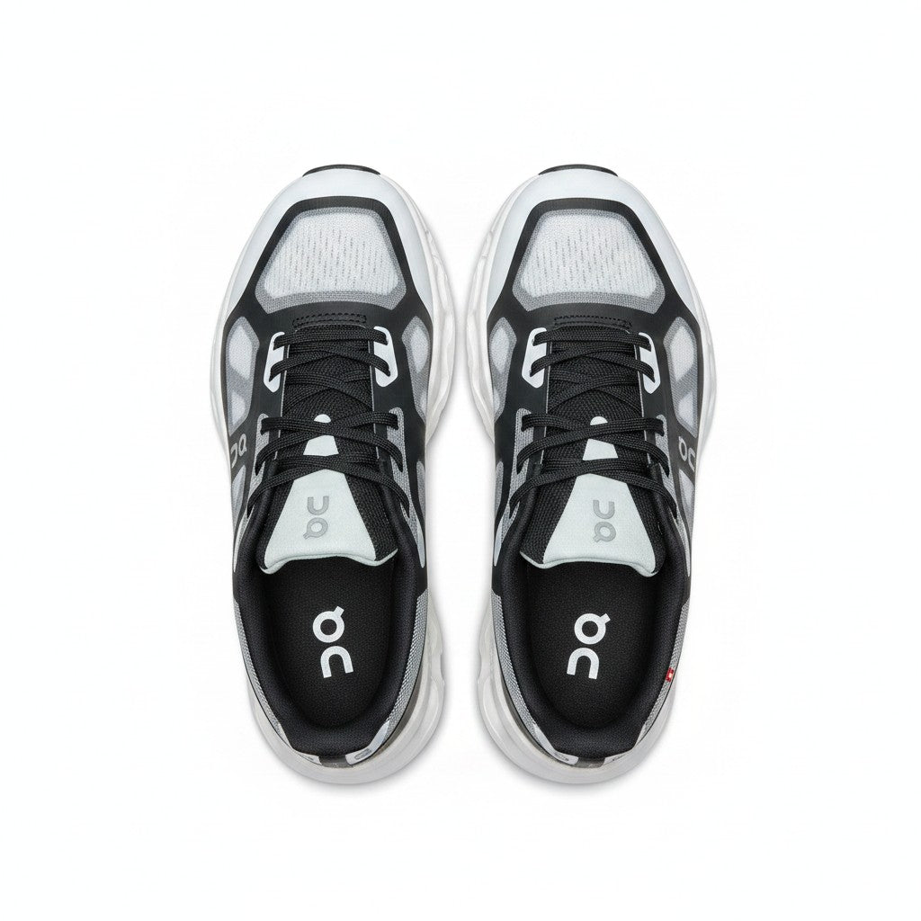 On Cloudtilt Remix women's walking shoes in Black/Ivory, product view 4