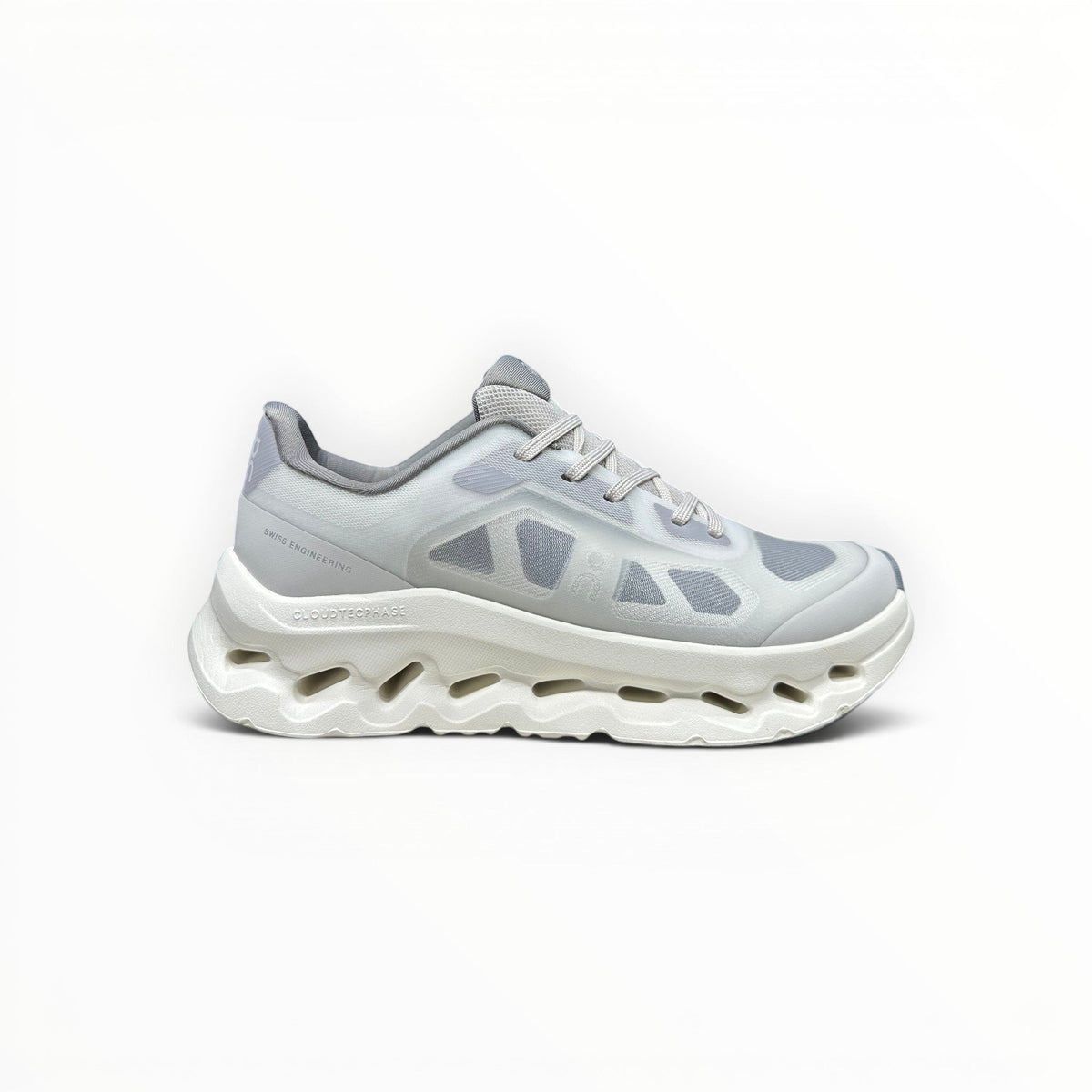 On Cloudtilt Remix women's walking shoes in Glacier/Ivory, product view 6