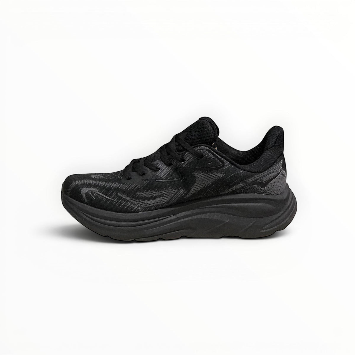 Hoka Clifton 10 Women's Black/Black running shoe – image 2