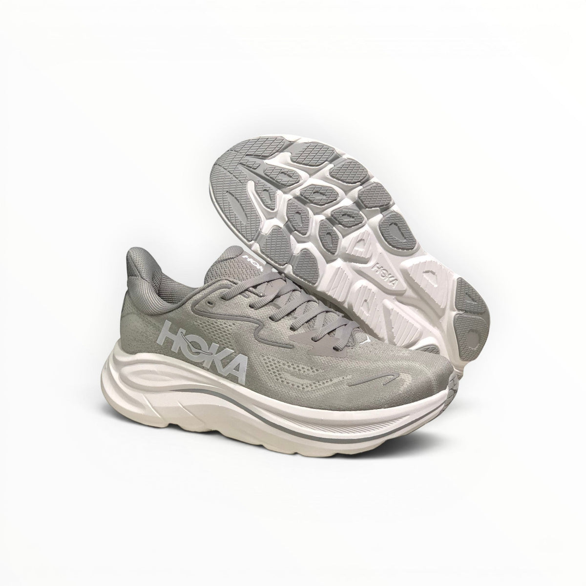 Hoka Clifton 10 Women's Galactic Grey/Asteroid running shoe – image 3