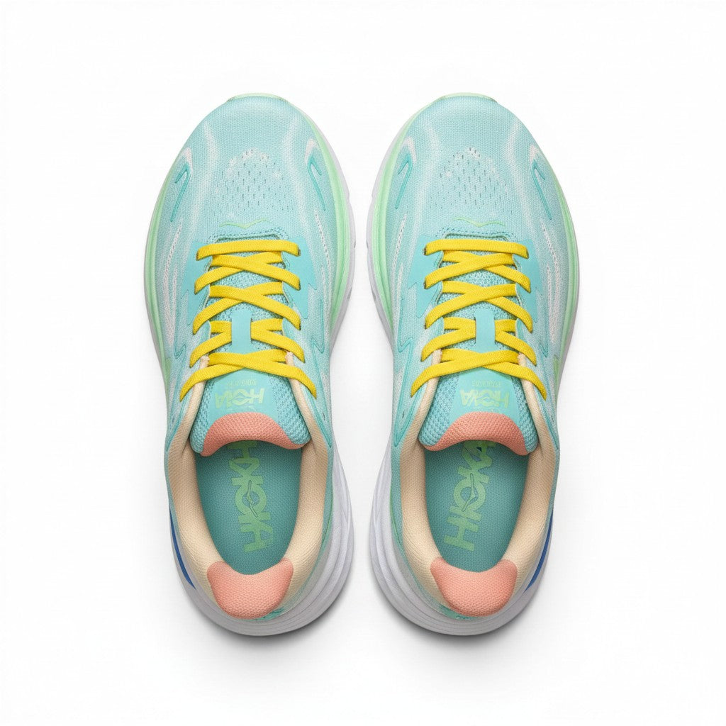 Hoka Clifton 10 Women's Blue Spark/White running shoe – image 2