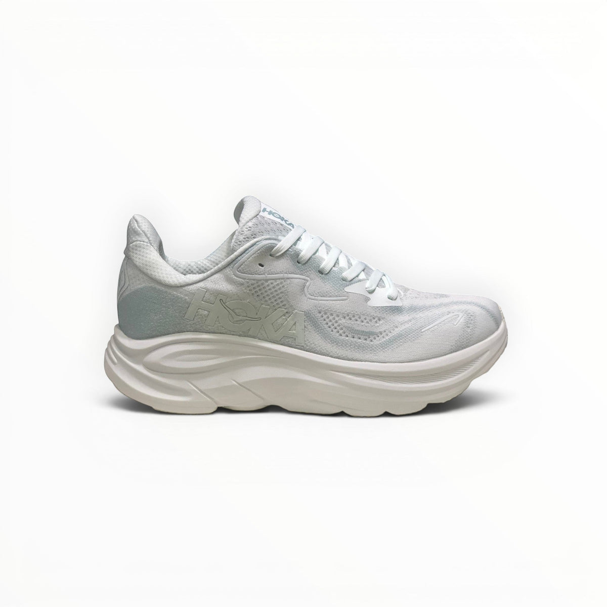 Hoka Clifton 10 Women's Stellar Grey/Stardust running shoe – image 6