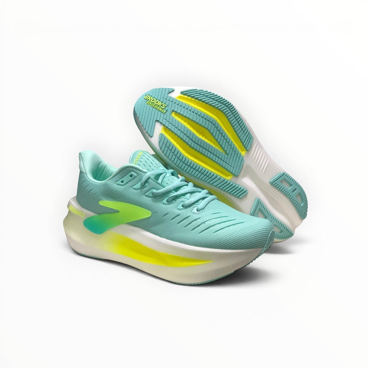 Brooks Glycerin Max 2 women's running shoes in Yucca/Nightlife/White, product view 3