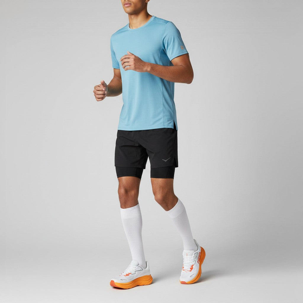 Hoka Clifton 10 Men's White/Orange running shoe – image 5