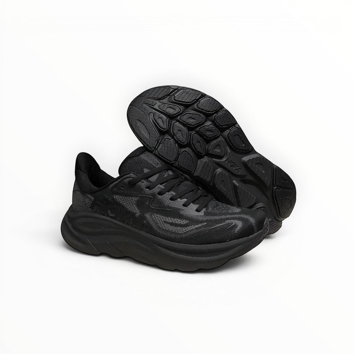 Hoka Clifton 10 Men's Black/Black running shoe – image 3