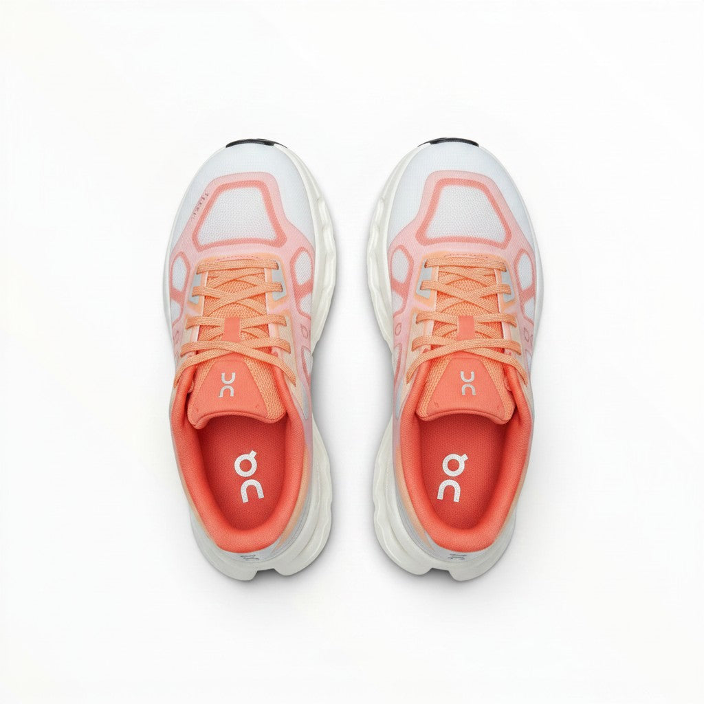 On Cloudtilt Remix men's walking shoes in Coral/Peach/Ivory, product view 4