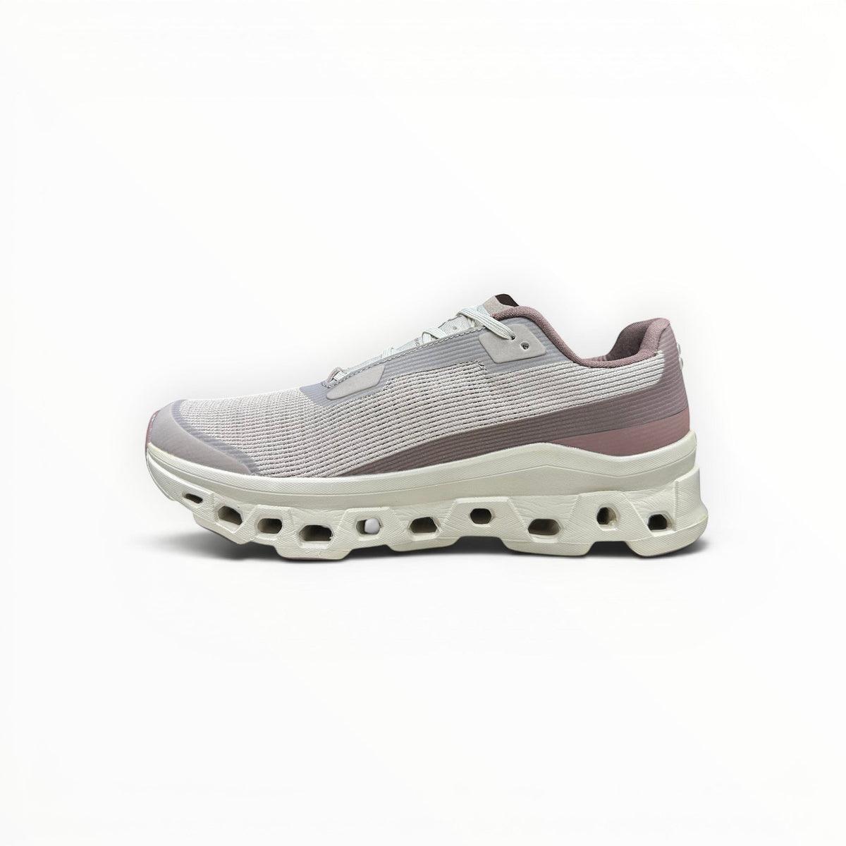 On Cloudmonster Void men's shoe in Fog/Pearl - product view 2