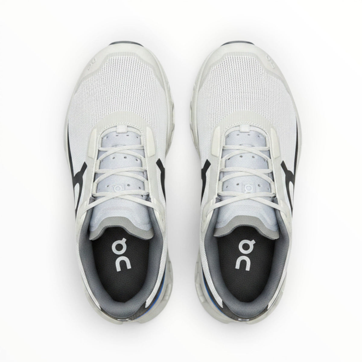On Cloudmonster Void men's shoe in White/Glacier - product view 4