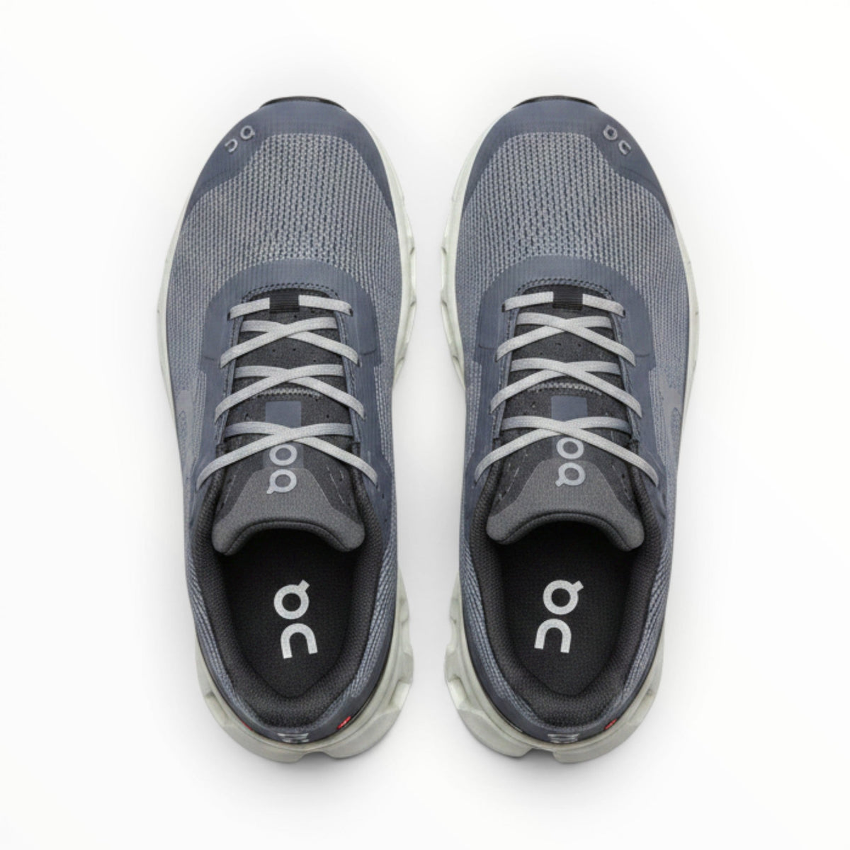 On Cloudmonster Void men's shoe in Lime/Glacier Ash - product view 4