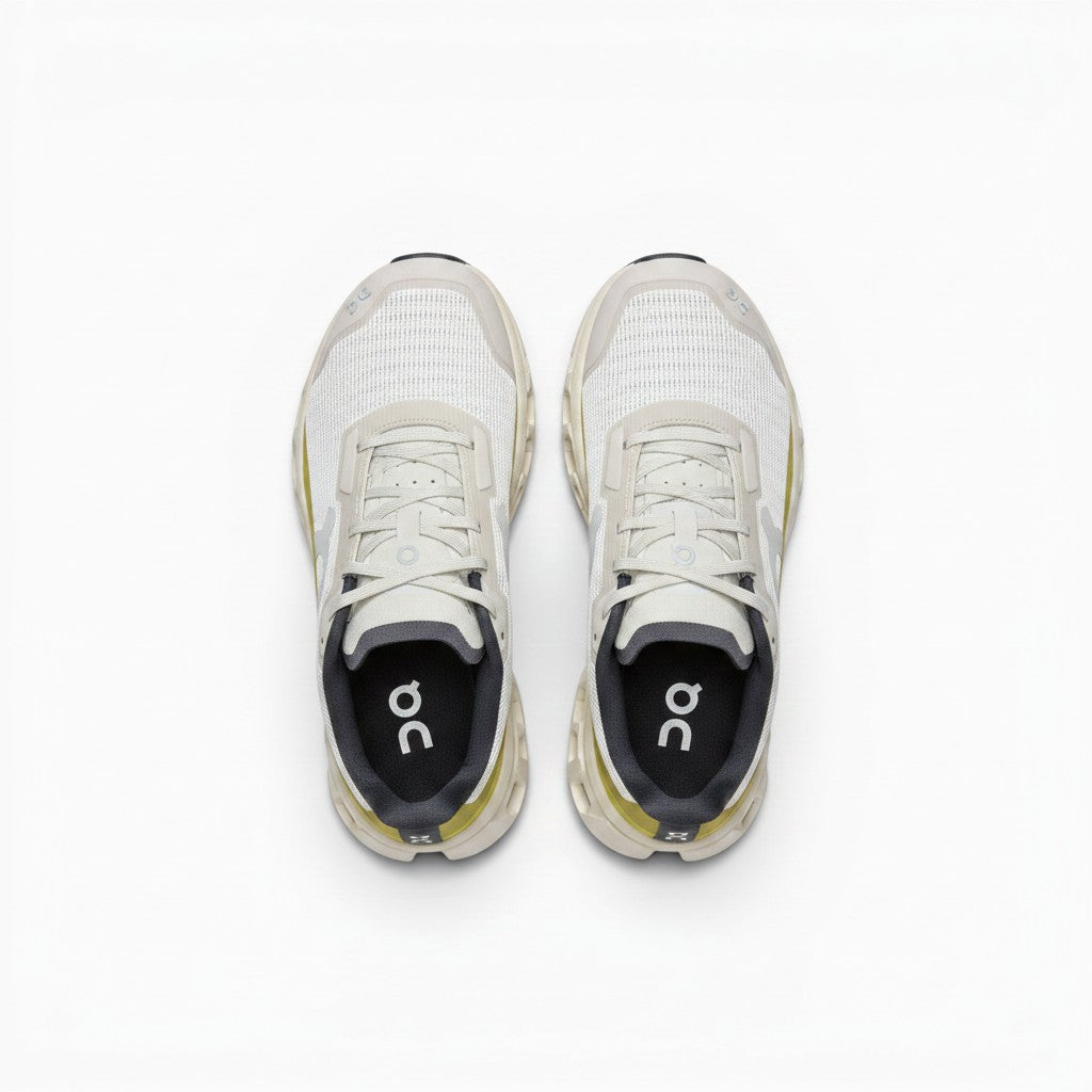 On Cloudmonster Void men's shoe in Ivory/Wolf - product view 5