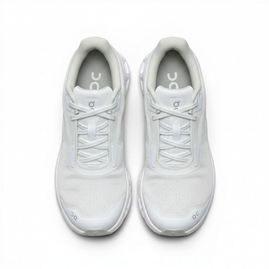 On Cloudmonster Void men's shoe in White/White - product view 4