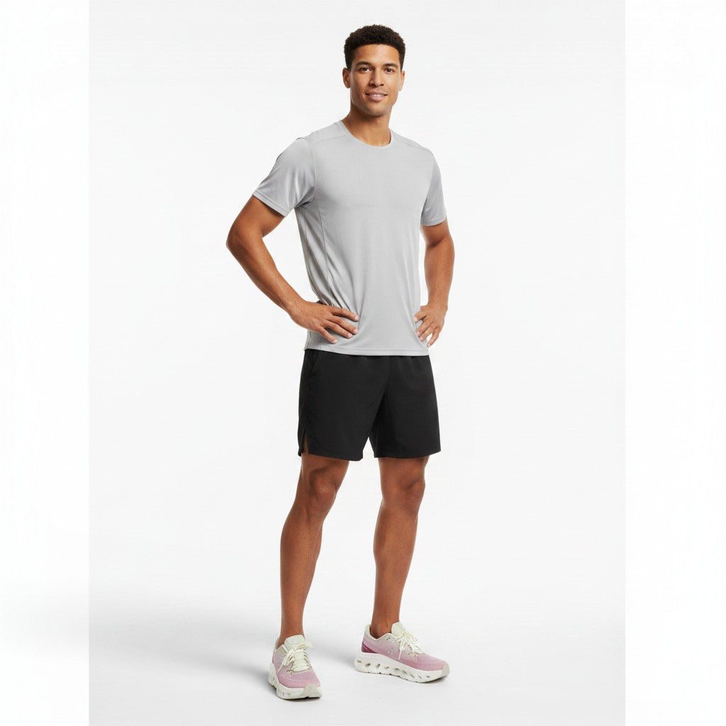 On Cloudtilt men's walking shoes in White/Red, product view 5