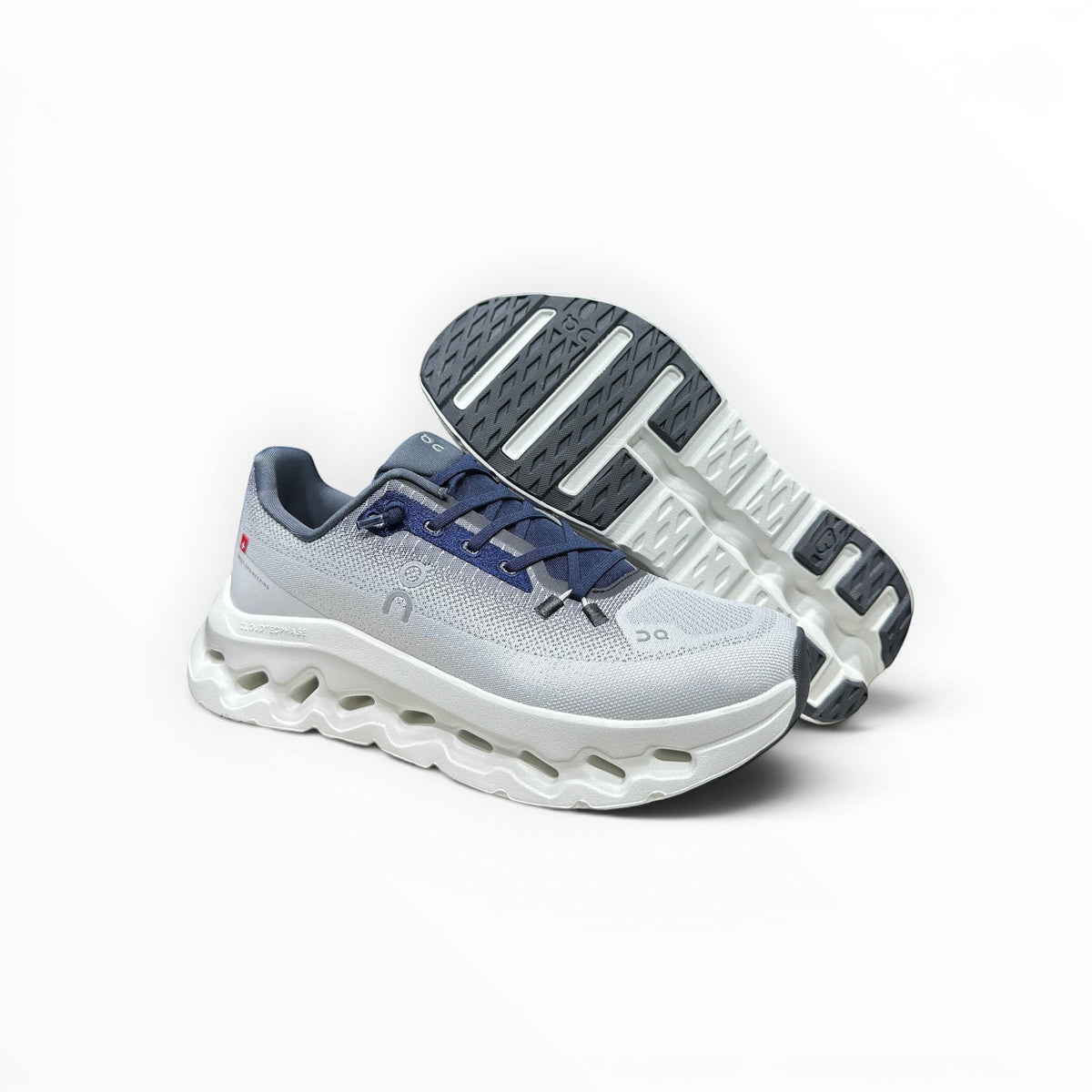 On Cloudtilt men's walking shoes in White/Dark Blue, product view 3