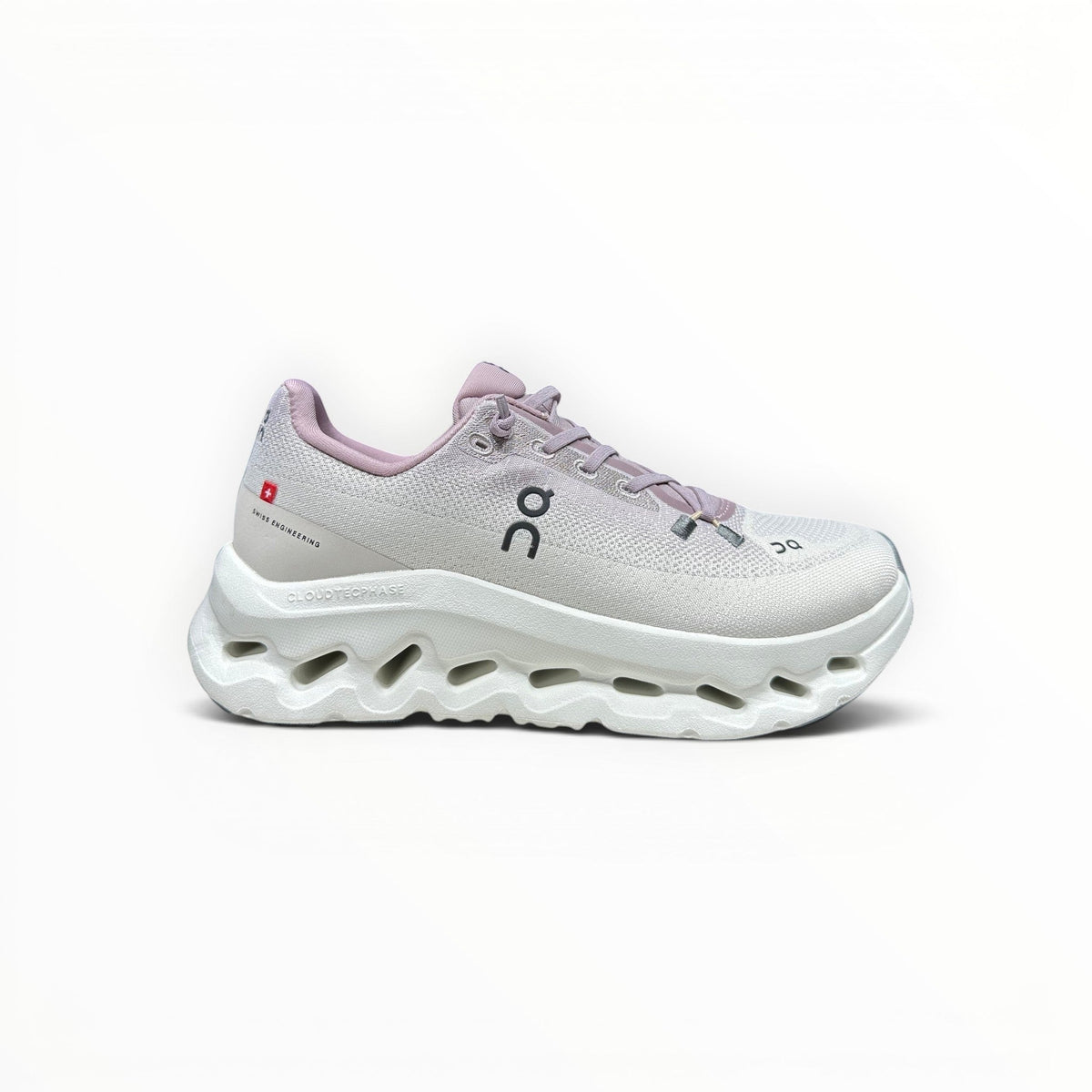On Cloudtilt men's walking shoes in Purple/White, side product view