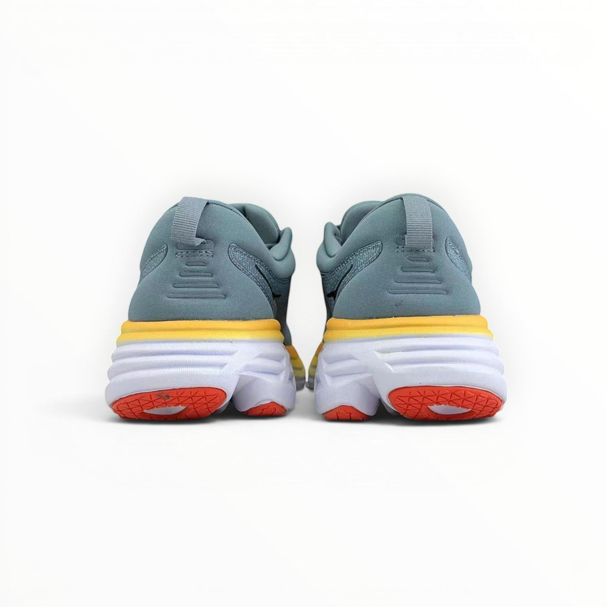 Hoka Bondi 8 men's shoe in Goblin Blue/Mountain Spring – product view 4