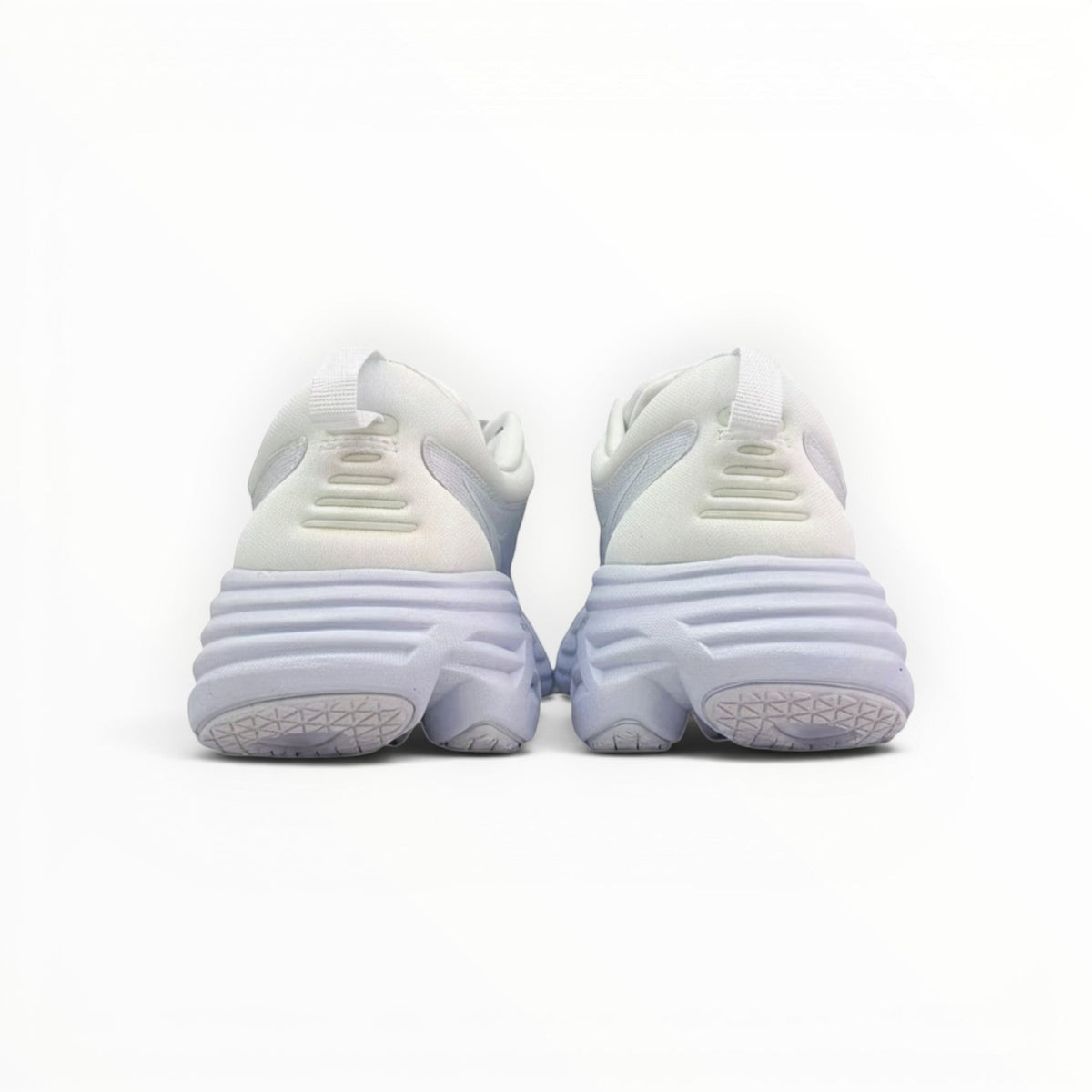 Hoka Bondi 8 men's shoe in White/White – product view 4
