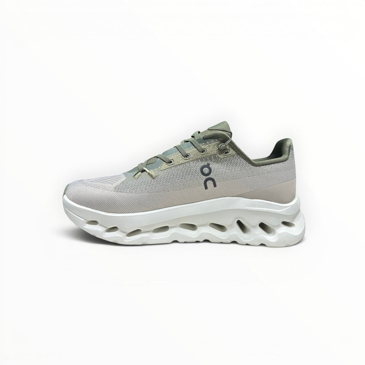 On Cloudtilt women's walking shoes in Grey/White, product view 3