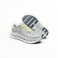 On Cloudtilt women's walking shoes in Light Grey/Yellow, product view 2