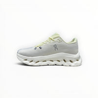 On Cloudtilt women's walking shoes in Light Grey/Yellow, product view 3