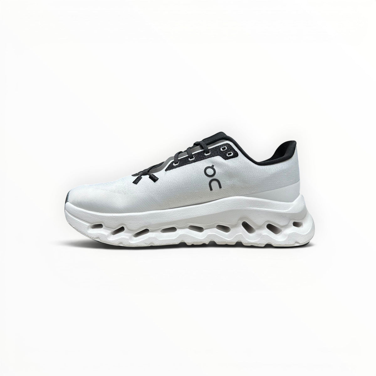 On Cloudtilt women's walking shoes in White/Black, product view 3