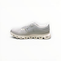 On Cloud 6 Waterproof women's lifestyle shoe in Glacier/White, three-quarter view