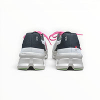 On Cloudmonster men's shoe in White/Lima - product view 6