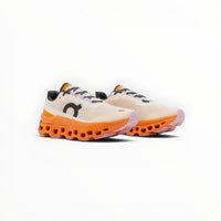On Cloudmonster women's shoe in Fawn/Turmeric - product view 4