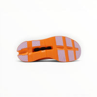 On Cloudmonster women's shoe in Fawn/Turmeric - product view 5