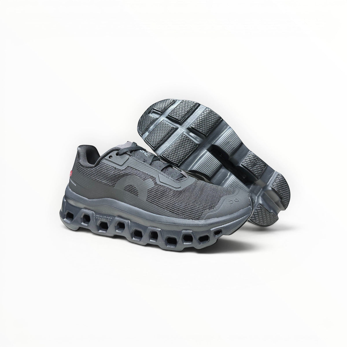On Cloudmonster Void women's shoe in Black/Black - product view 2