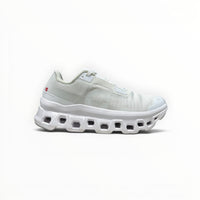 On Cloudmonster Void women's shoe in White/White - product view 1