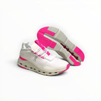 On Cloudnova Men's White/Violet lifestyle shoe – image 4