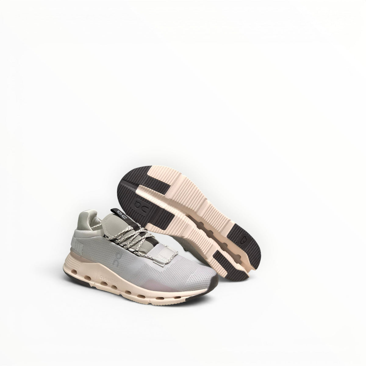 On Cloudnova Men's Pearl/Shell lifestyle shoe – image 4