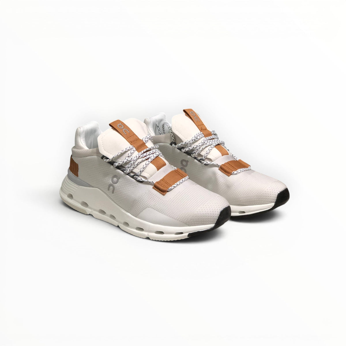 On Cloudnova Men's White/Pearl lifestyle shoe – image 3